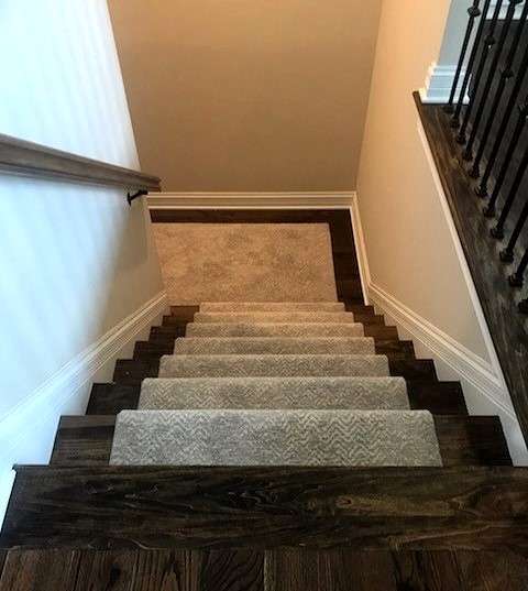 Stairway carpet runner | Carpet Mart