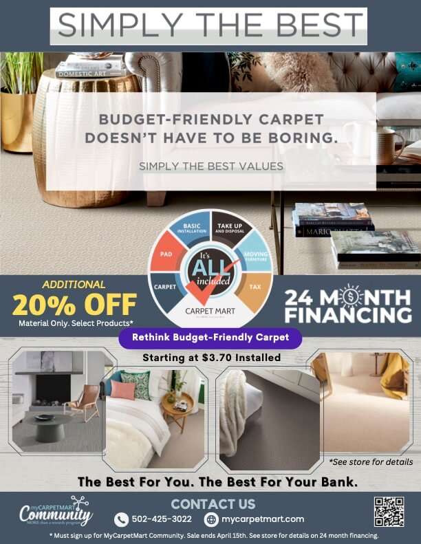 MyCarpetMart Promotions Carpet Mart Lousville, KY